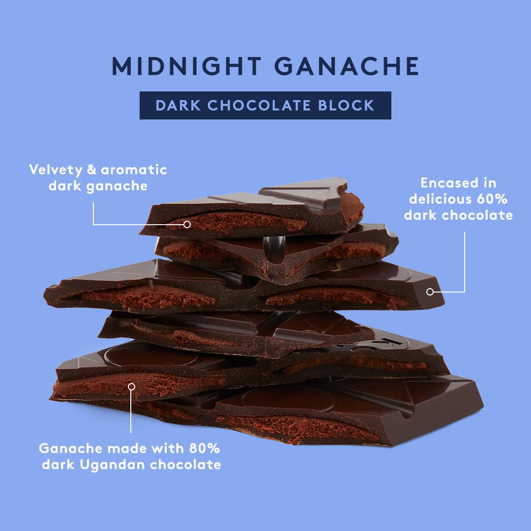 Midnight Ganache | Dark Chocolate Block