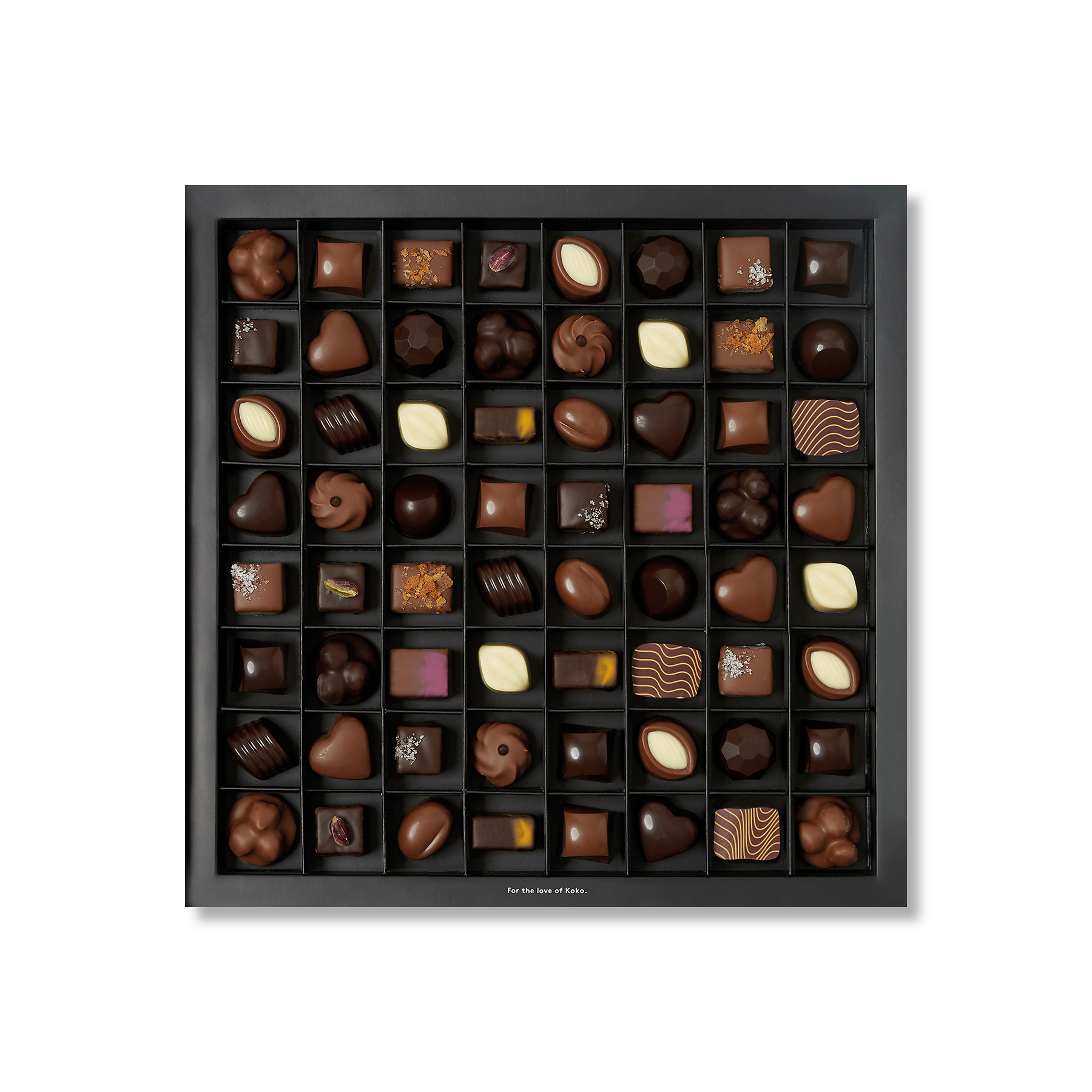 Chocolatier's Selection Praline Gift Box | 64 Piece