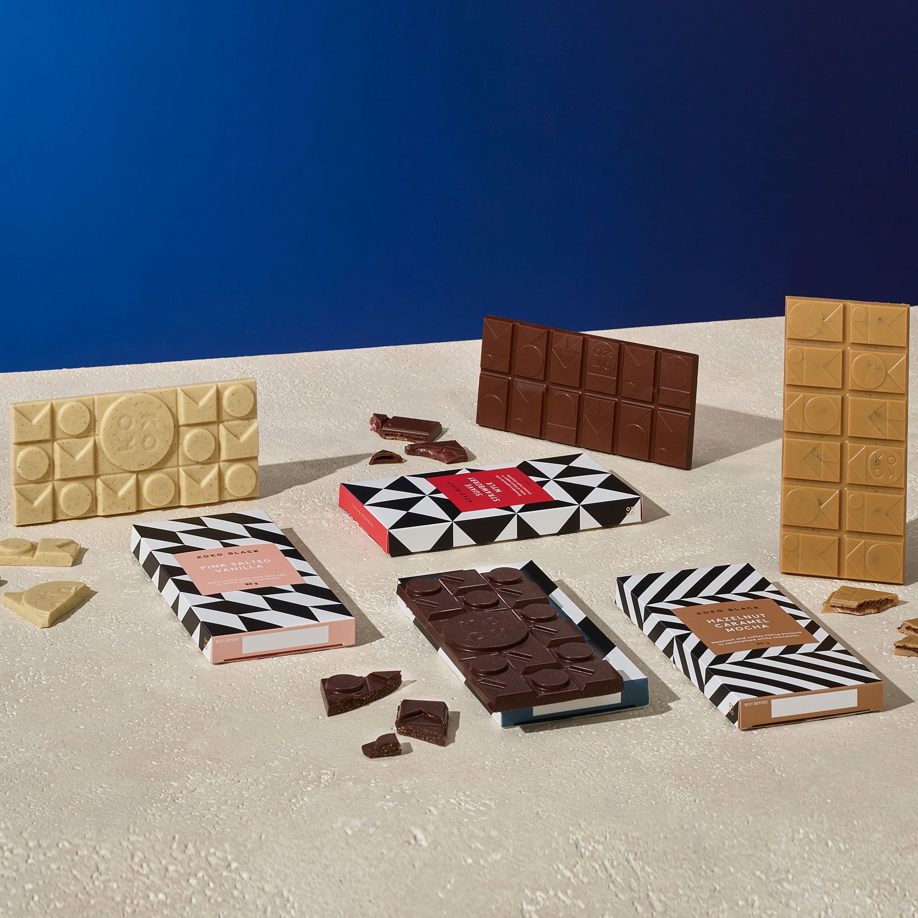 Caramelised Coconut | Dark Chocolate Block