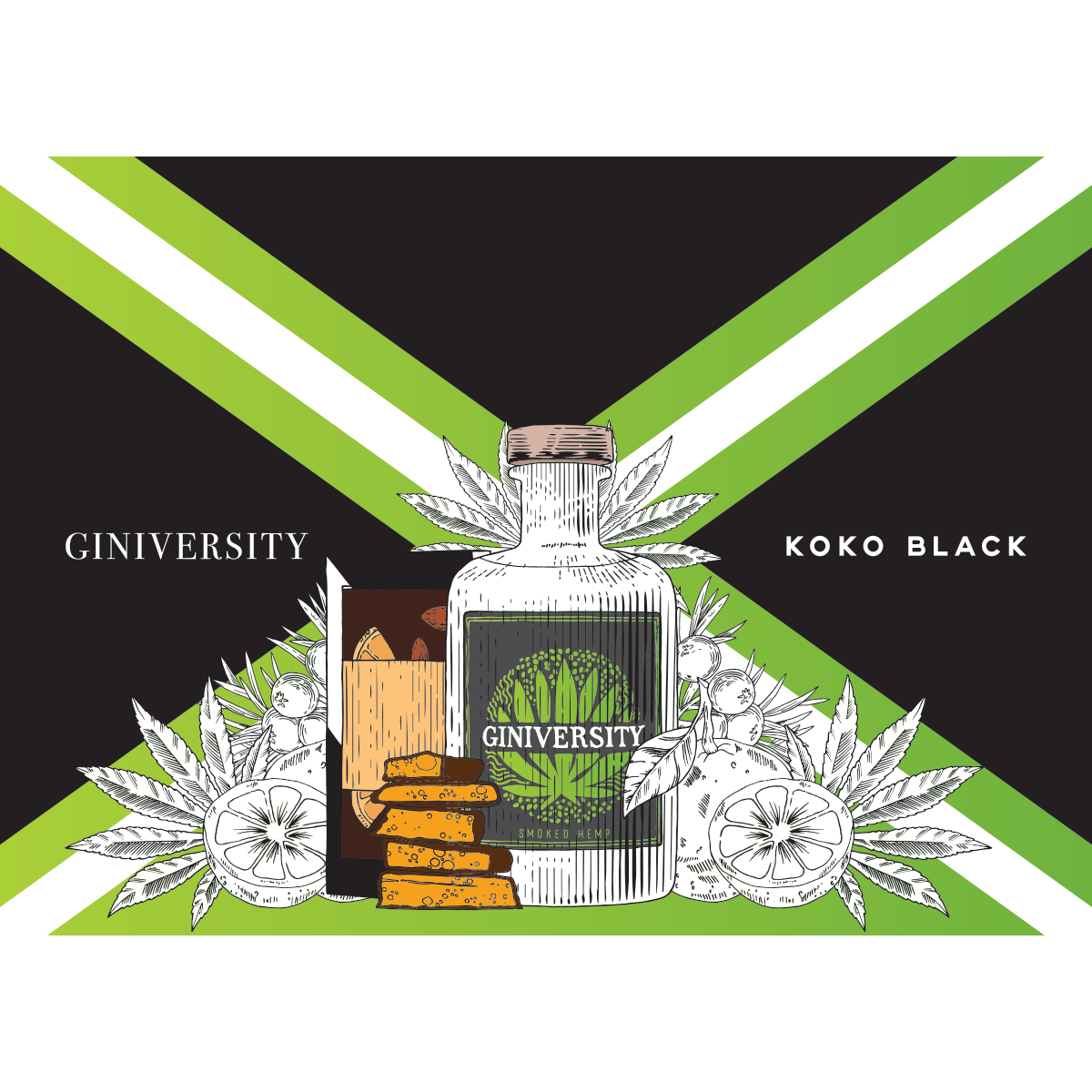 Giniversity x Koko Black Hamper Sleeve