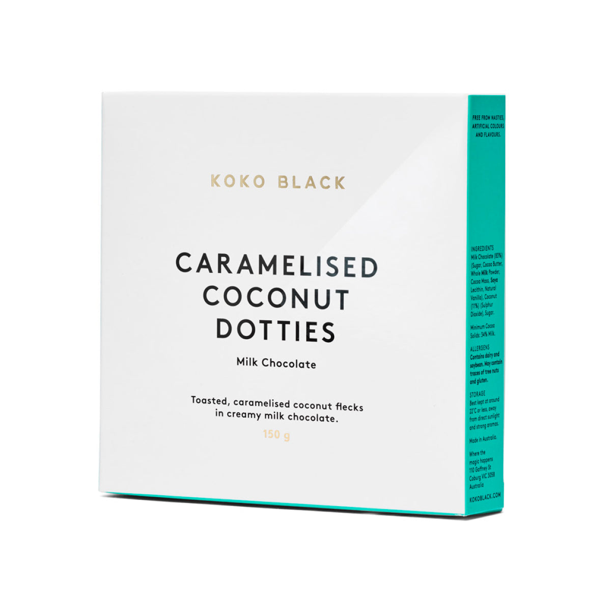 Caramelised Coconut Dotties | Milk Chocolate