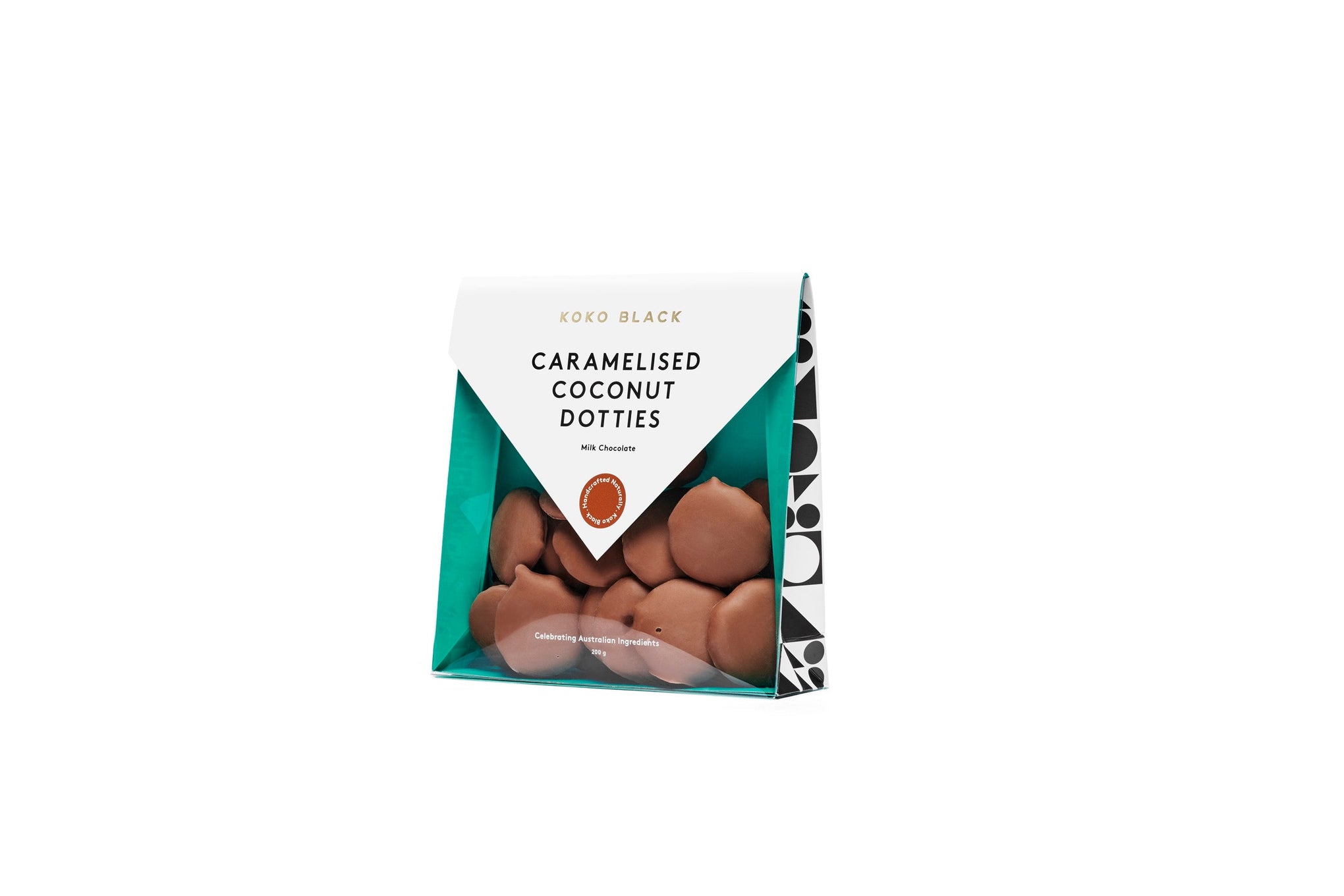 Caramelised Coconut Dotties | Milk Chocolate