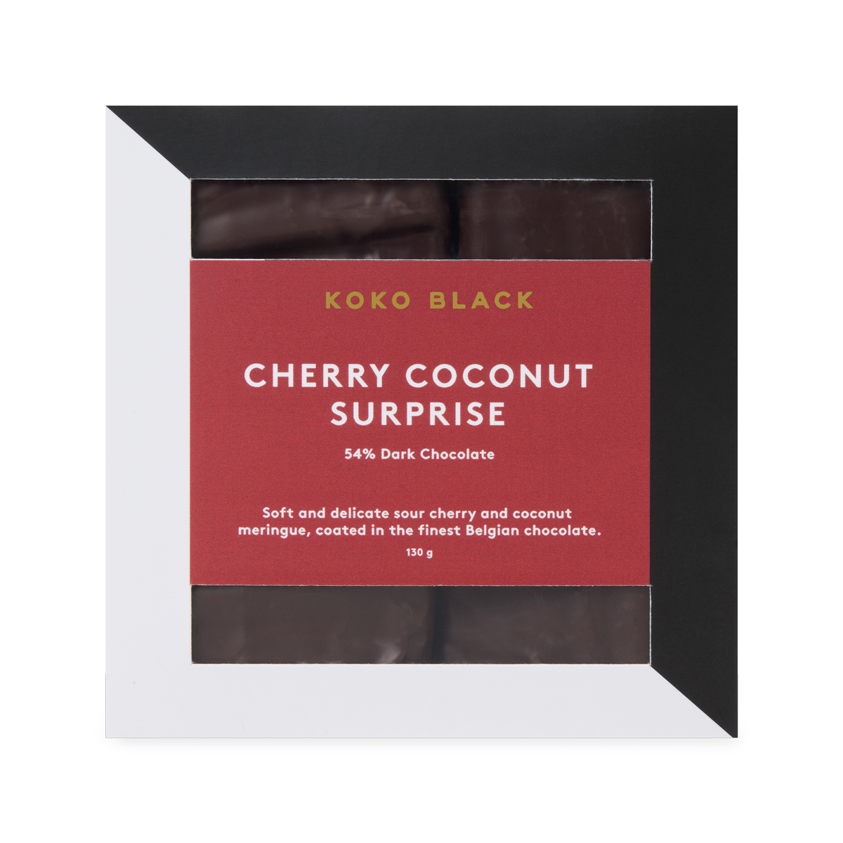 Cherry Coconut Surprise 130g | Dark Chocolate