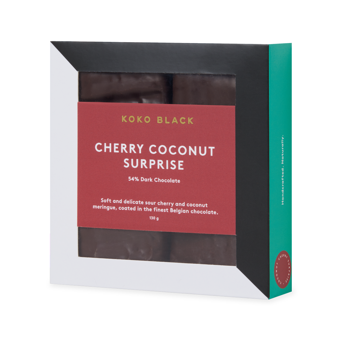 Cherry Coconut Surprise 130g | Dark Chocolate