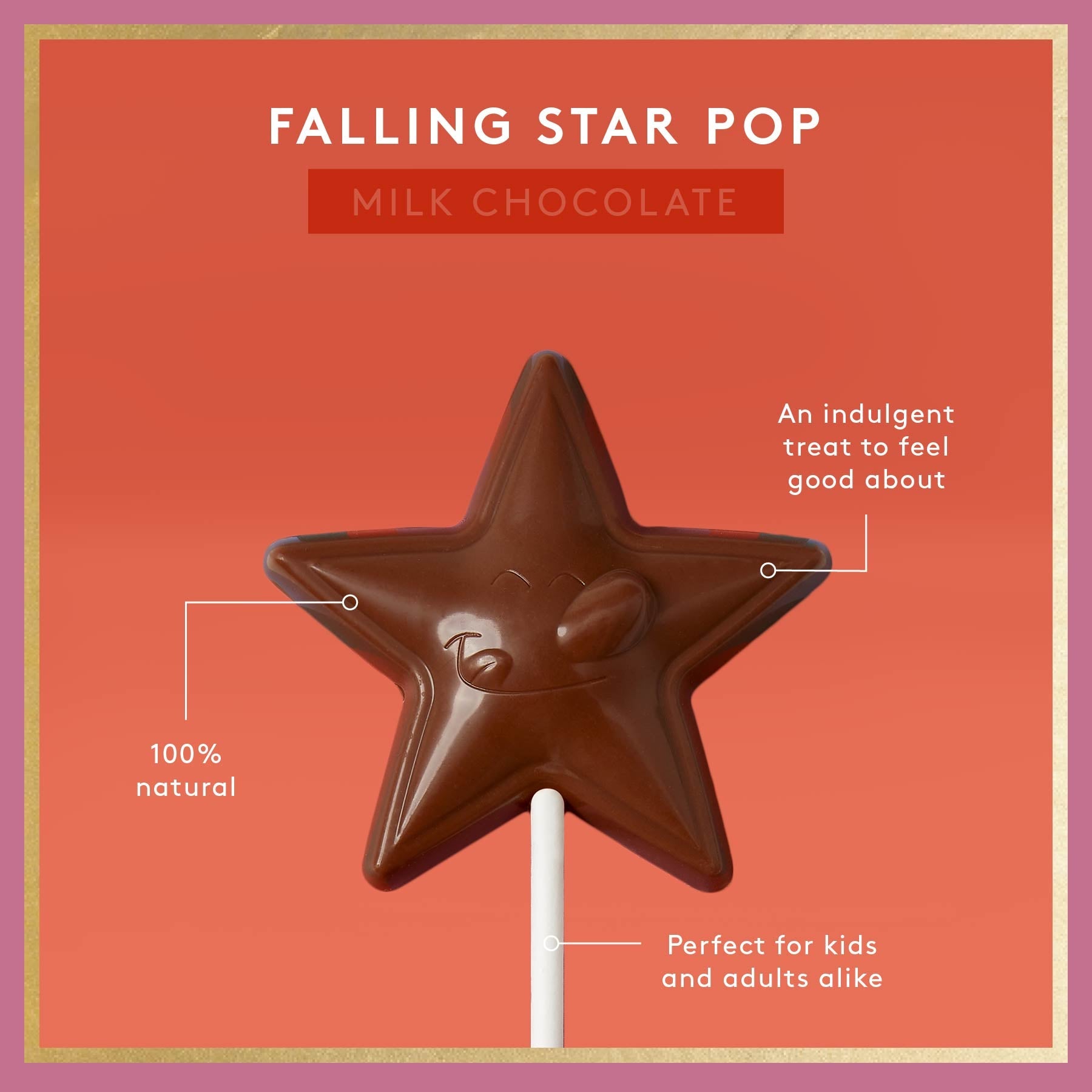 Falling Star Pop | Milk Chocolate
