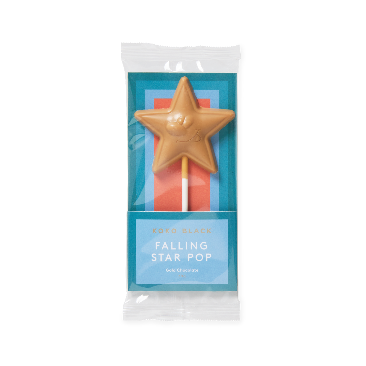 Falling Star Pop | Gold Chocolate