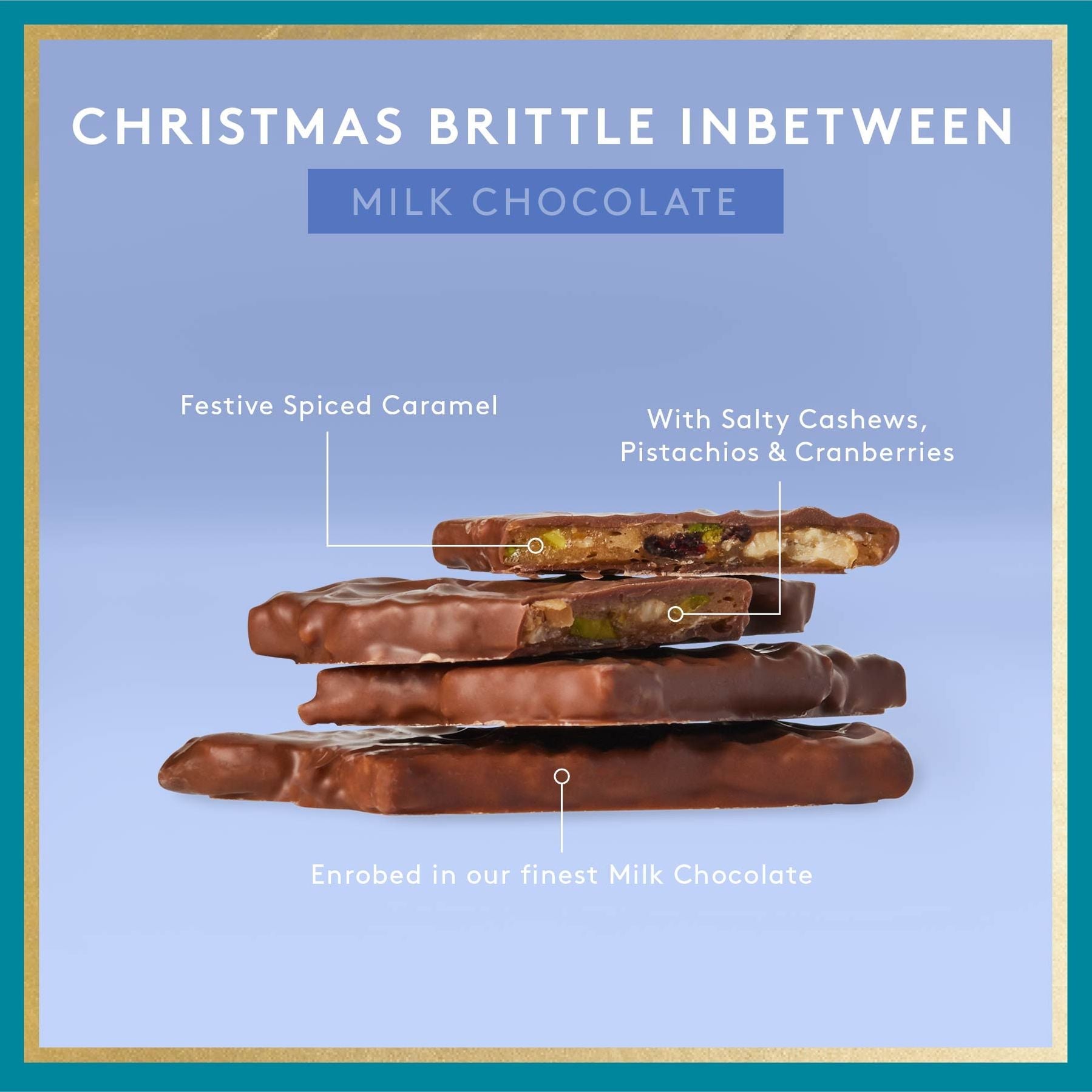 Christmas Brittle | Milk Chocolate