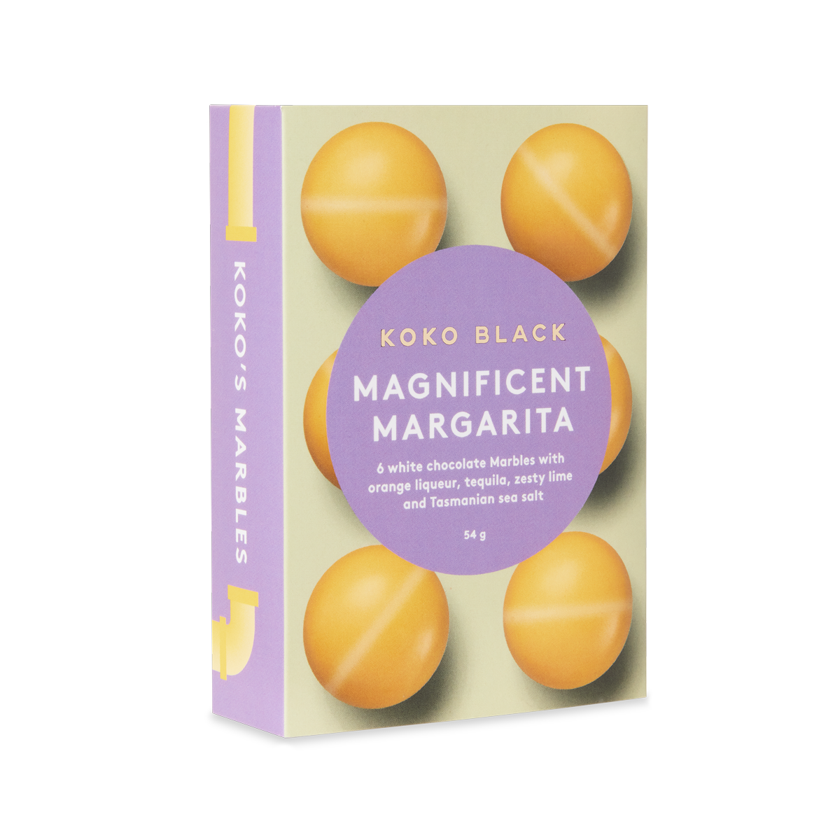 Magnificent Margarita Marbles | White Chocolate