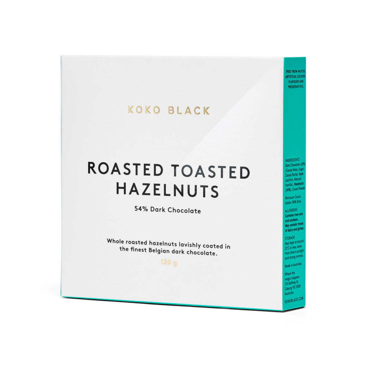 Roasted Toasted Hazelnuts 120g | Dark Chocolate