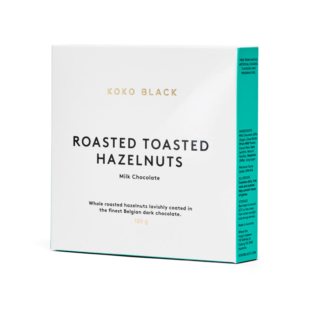Roasted Toasted Hazelnuts 120g | Milk Chocolate