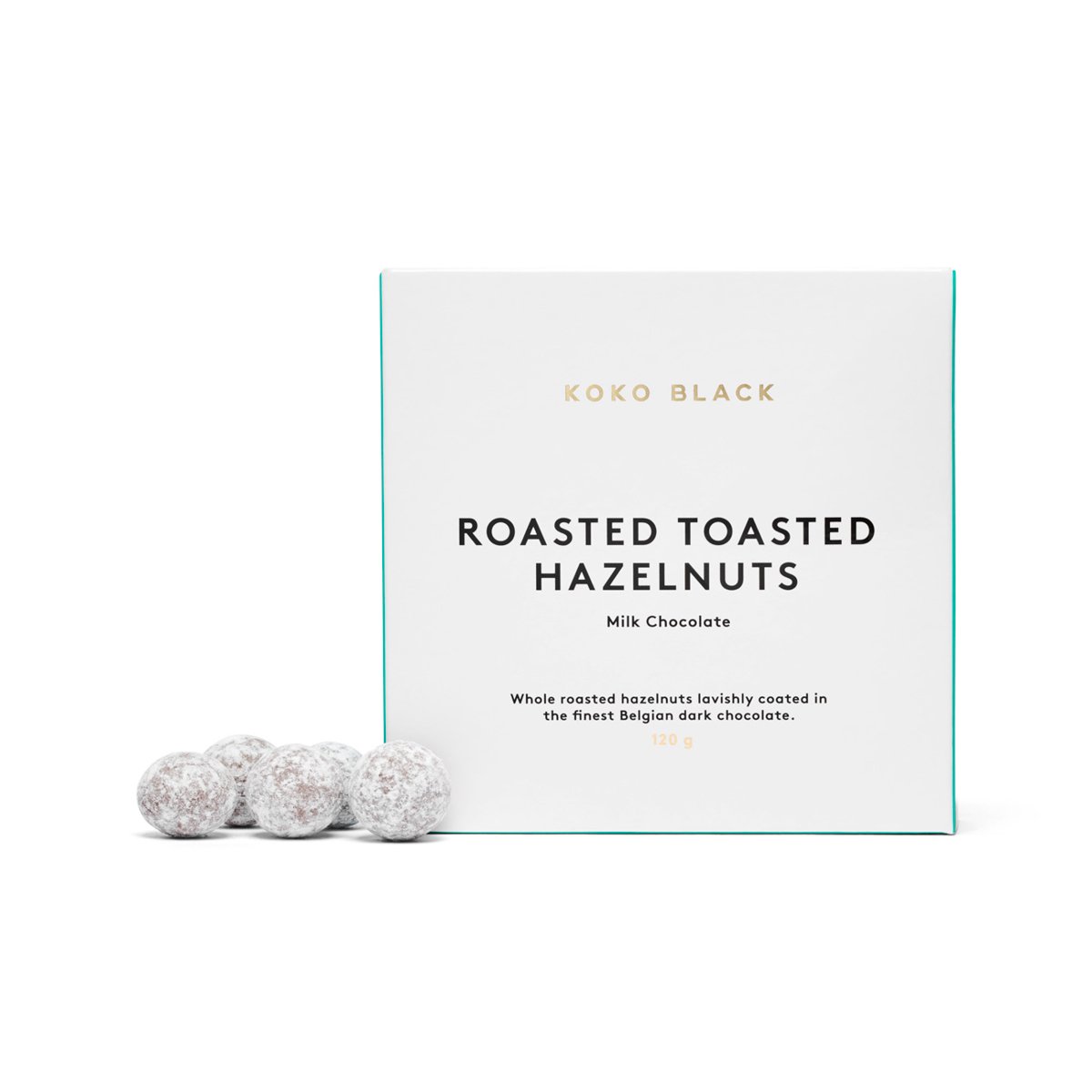 Roasted Toasted Hazelnuts 120g | Milk Chocolate