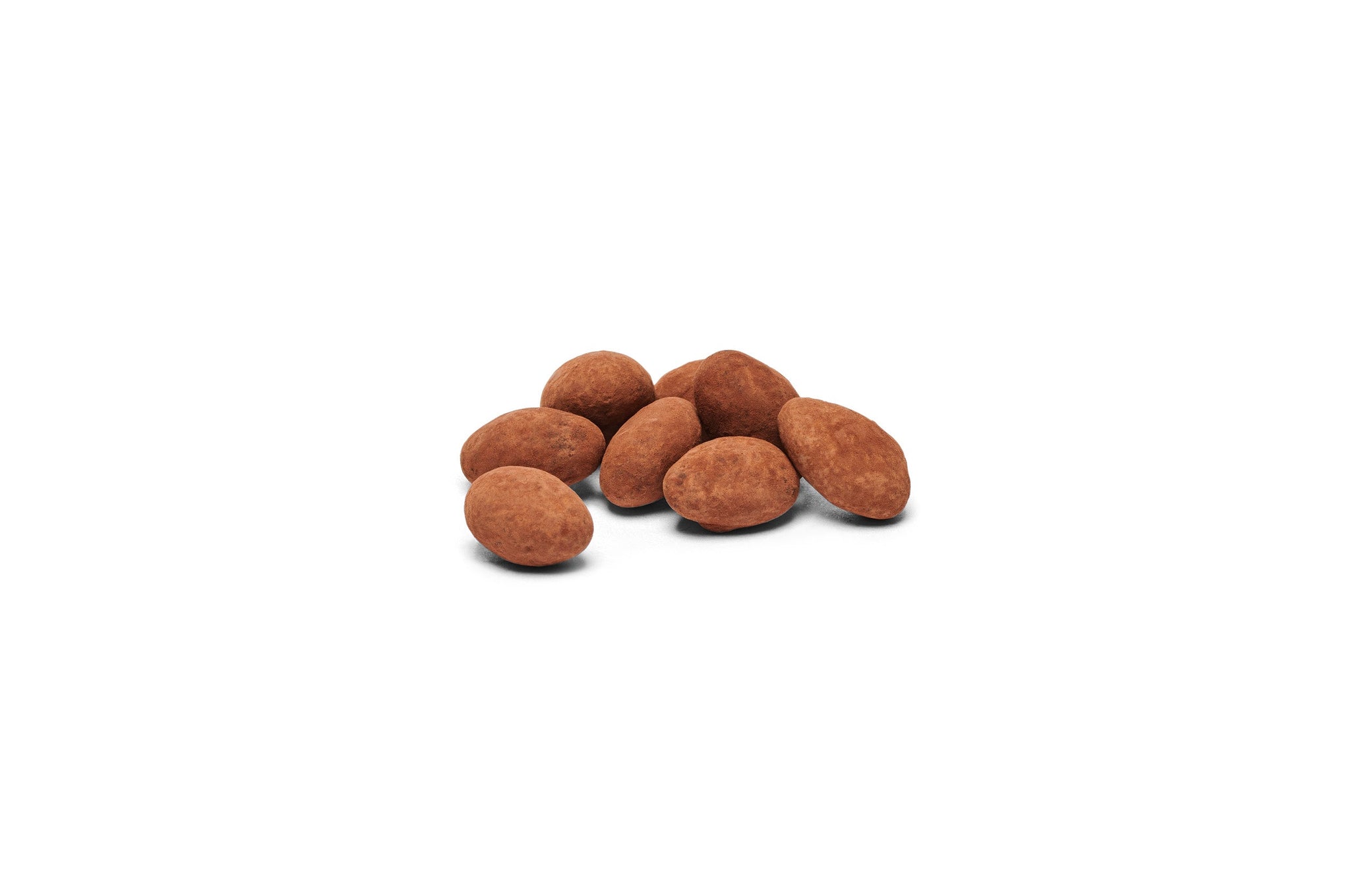 Almonds placed together
