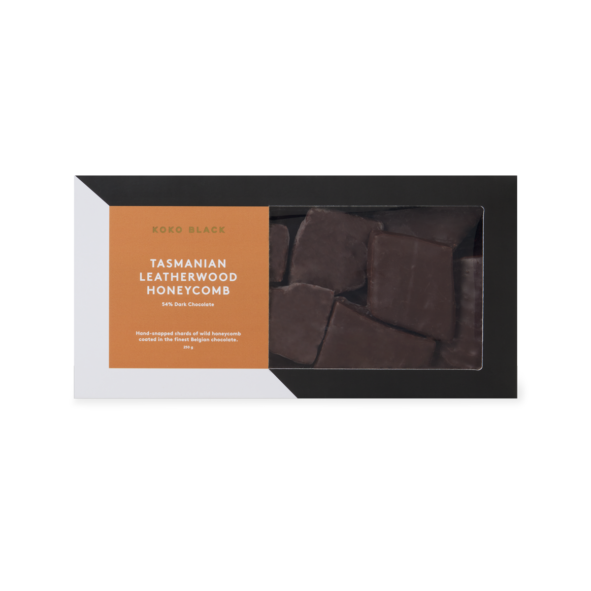 Tasmanian Leatherwood Honeycomb 250g | Dark Chocolate