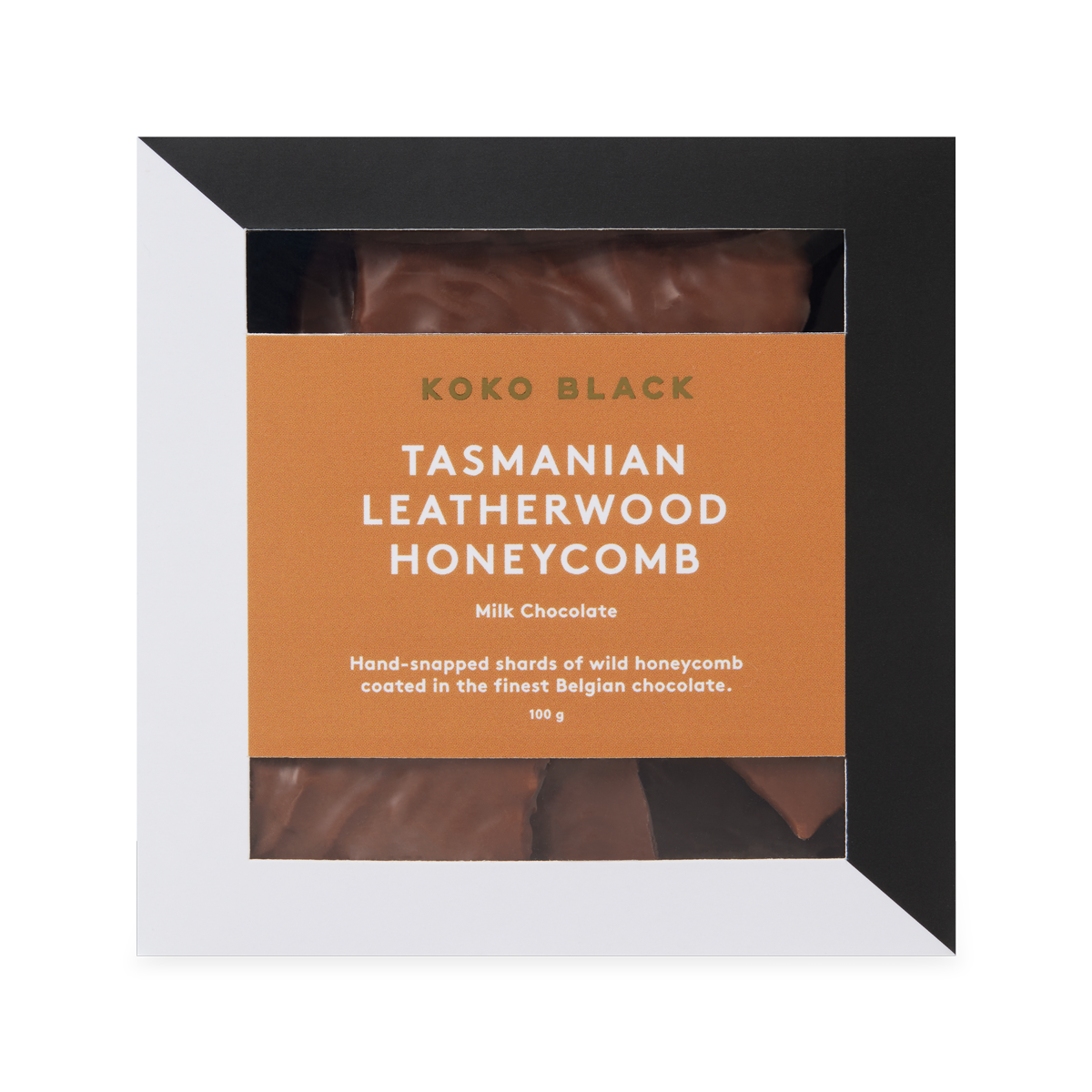 Tasmanian Leatherwood Honeycomb 100g | Milk Chocolate