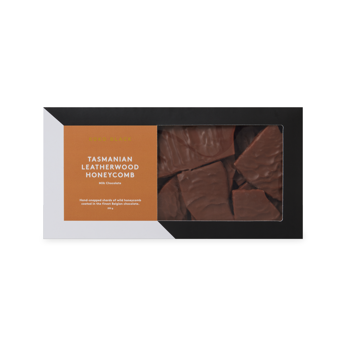 Tasmanian Leatherwood Honeycomb 250g | Milk Chocolate