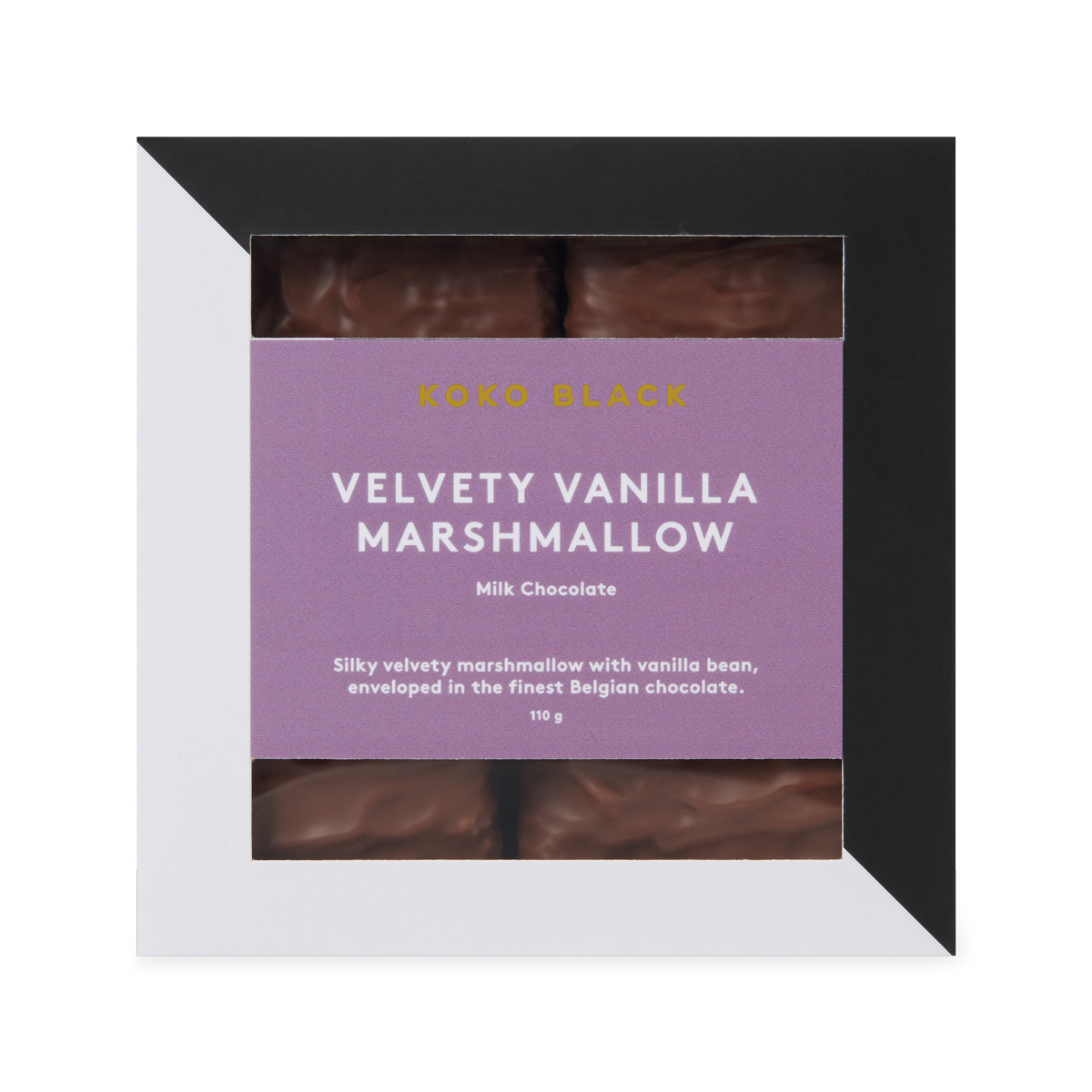 Velvety Vanilla Marshmallow 110g | Milk Chocolate