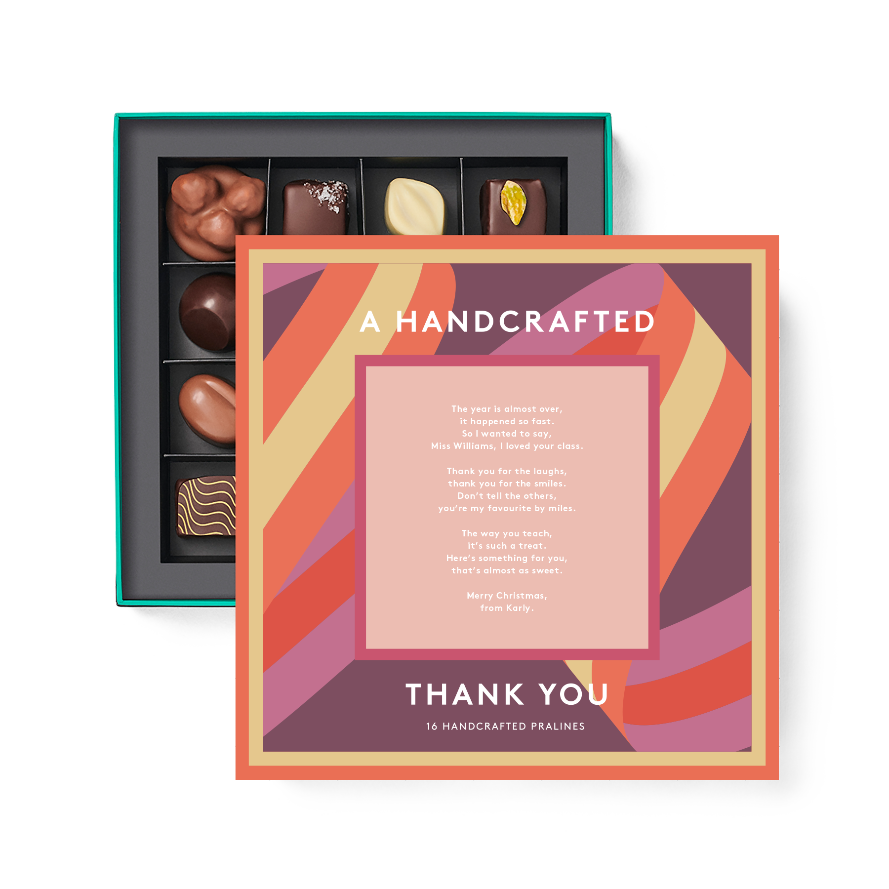 Chocolatier's Selection Praline Gift Box | 16 Piece