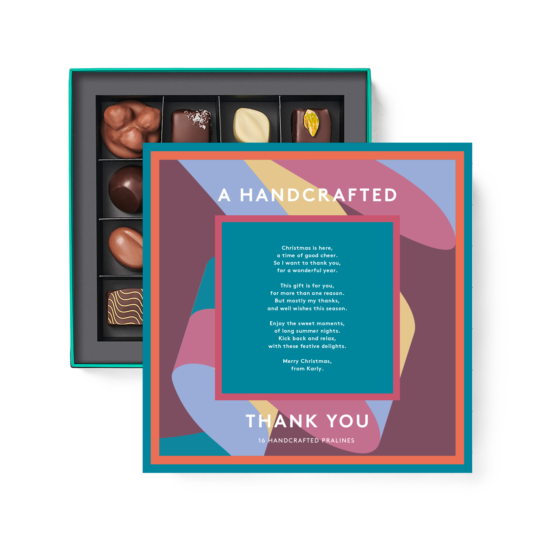 Chocolatier's Selection Praline Gift Box | 16 Piece