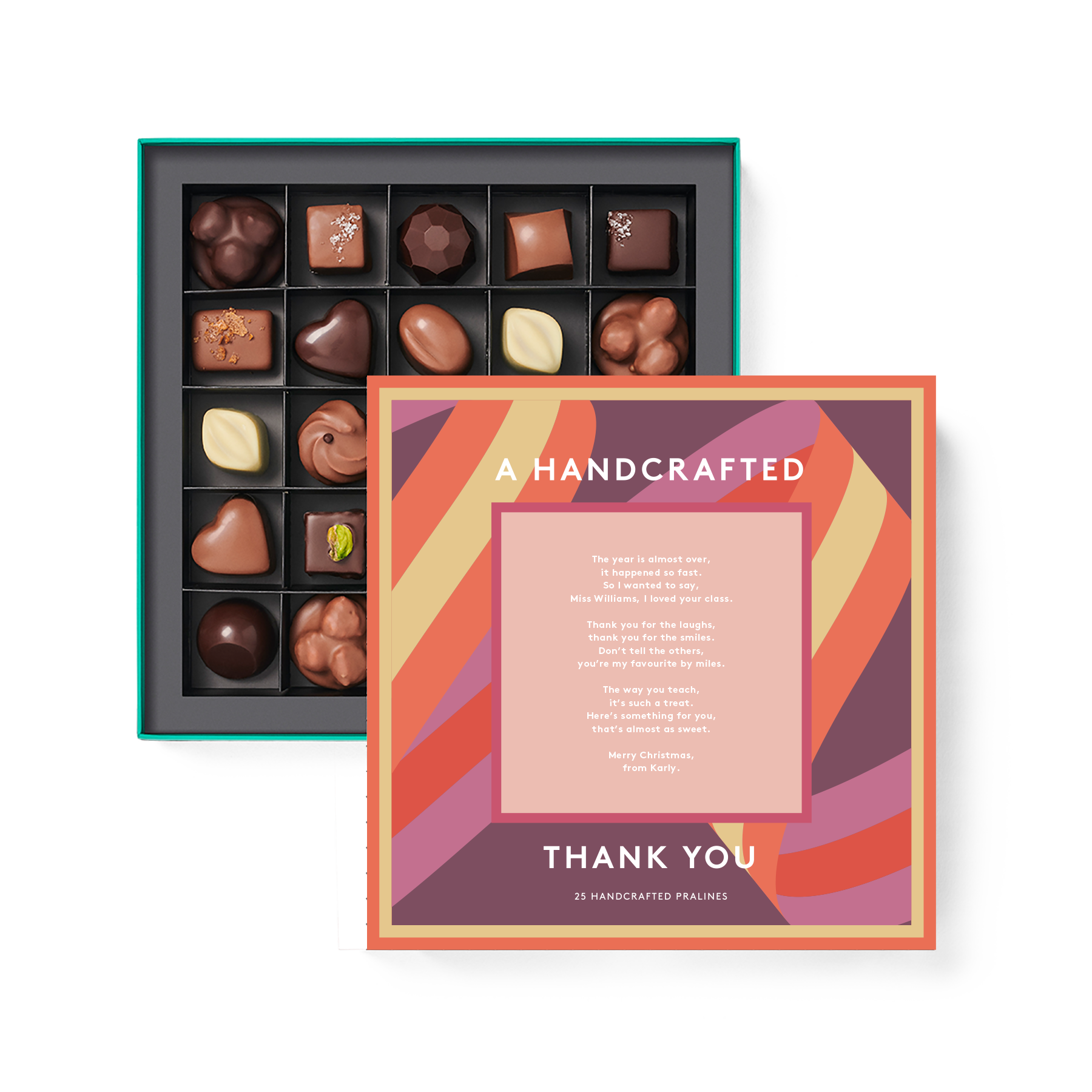 Chocolatier's Selection Praline Gift Box | 25 Piece