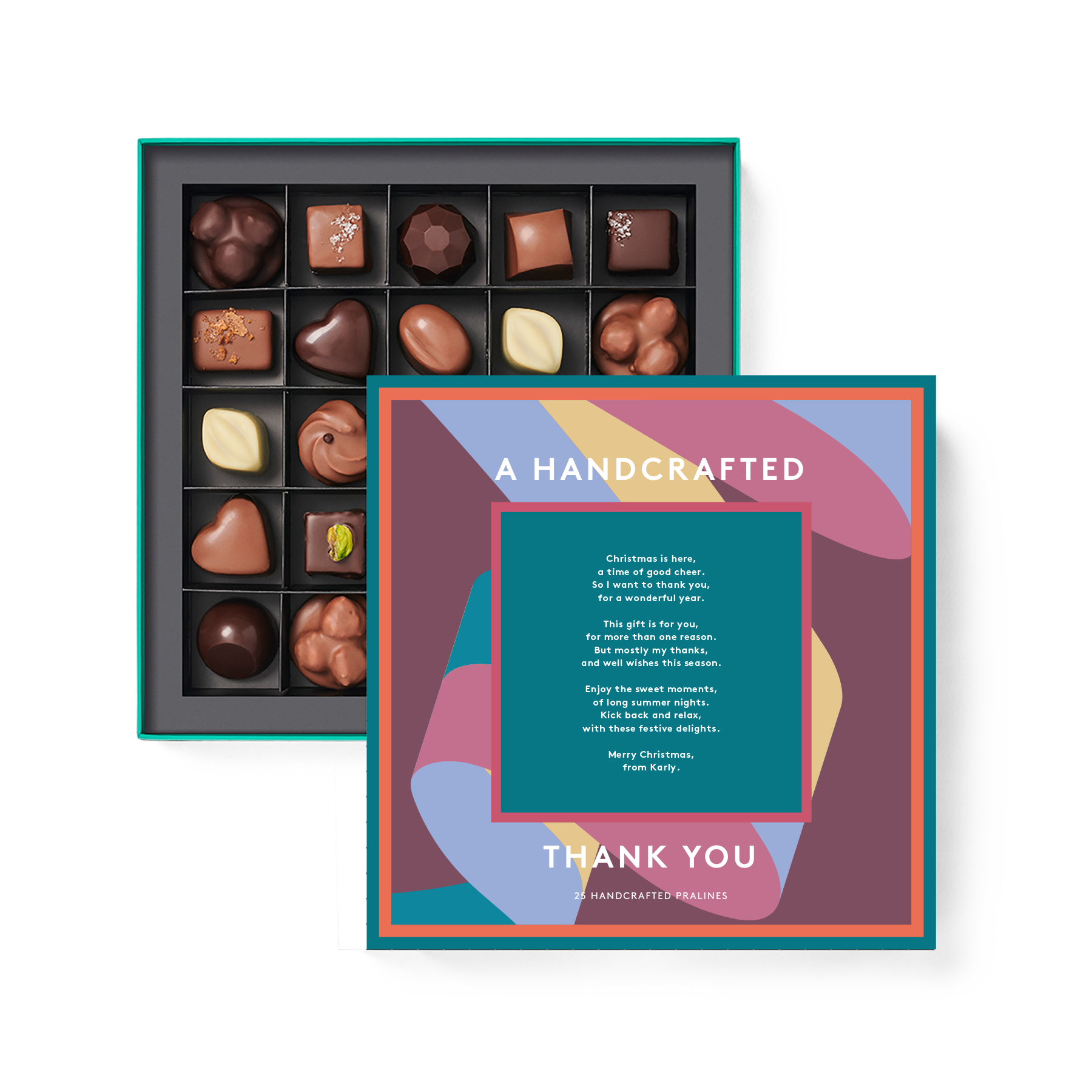 Chocolatier's Selection Praline Gift Box | 25 Piece